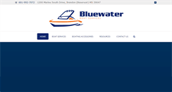 Desktop Screenshot of bluewaterboatservices.com